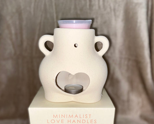 Cream Speckle Bum Wax / Oil Burner